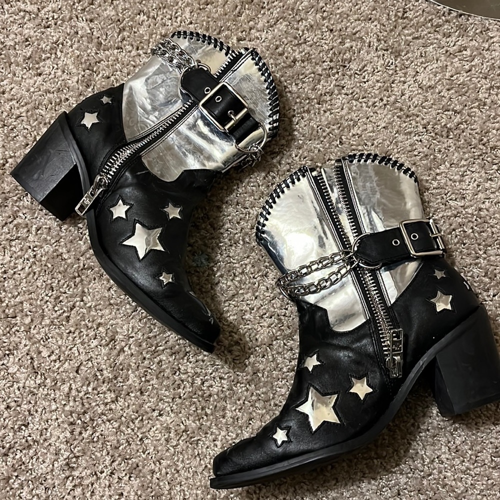 Dollskill Space Cowgirl Boots 🪩🤠